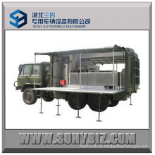 6X6 Lkw Dongfeng Off-Road Self-Prepelled Küche Fahrzeug Mobile Kantine